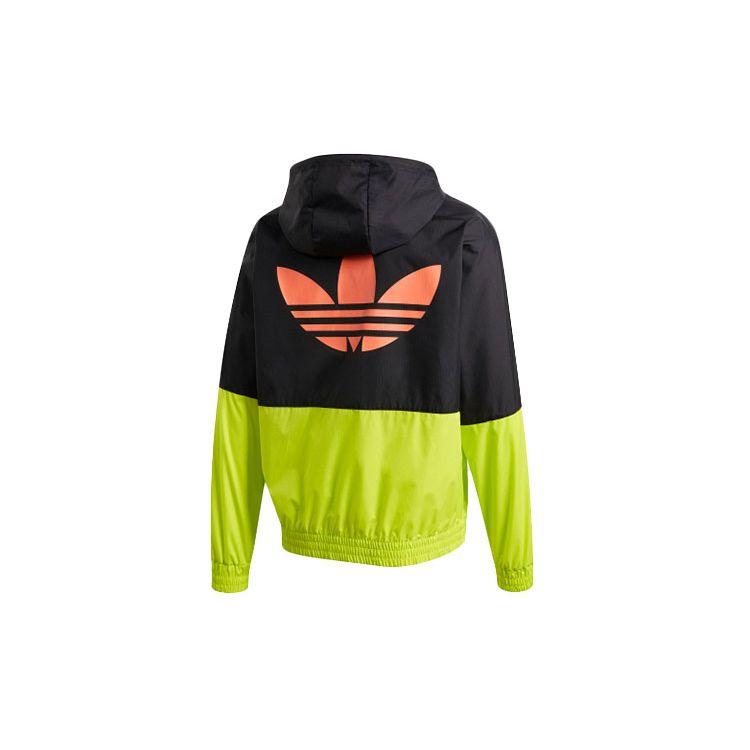 Adidas Originals Trefoil Colorblock Zip Jacket Men Jackets Yellow GK5924