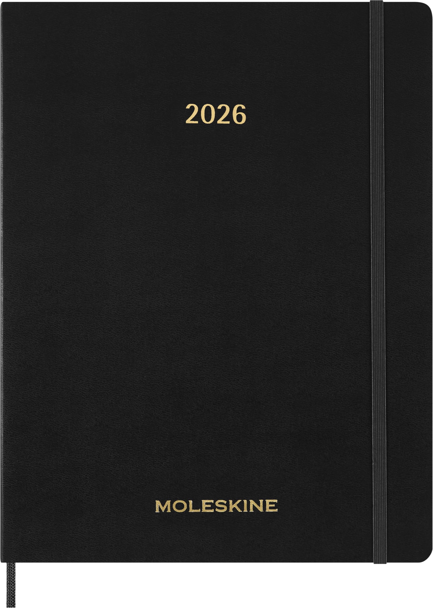 

Планировщик Moleskine 2025, начало с июля, 12-месячный спиральный академический дневник, большой формат (13см Ш x 21см В), Мягкая обложка, Черный, DSSPB12AMWH3Y26