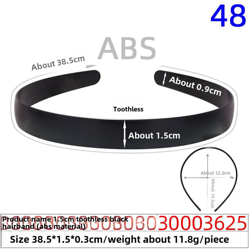 Highly Recommended Handmade Black Twisted Headband for Women - Perfect for DIY and Mother's Day.