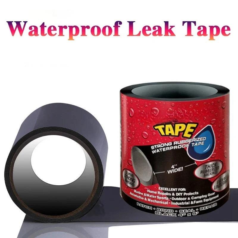 Super Strong Waterproof Tape Stop Leaks Seal Repair Tape Ultra-Durable Self-Adhesive Tape for Outdoor Garden Hose Pipe Pool Home Leakage Fixing