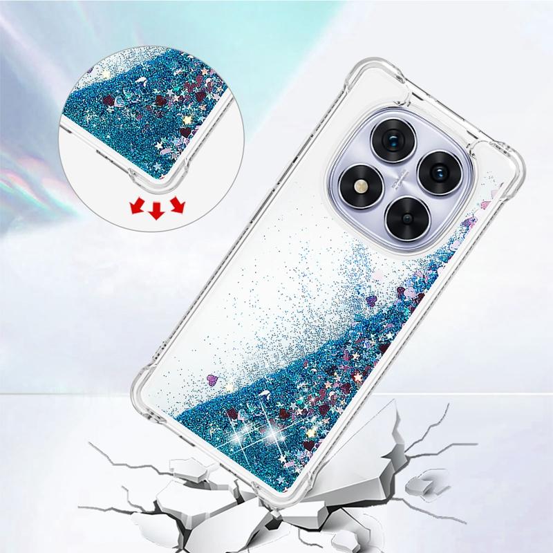For Xiaomi Redmi Note 14 Pro 5G Cover Glitter Dynamic Liquid Case On For Funda Xiomi RedMi Note 14 Pro+ 14Pro Plus 5G Cases Etui
