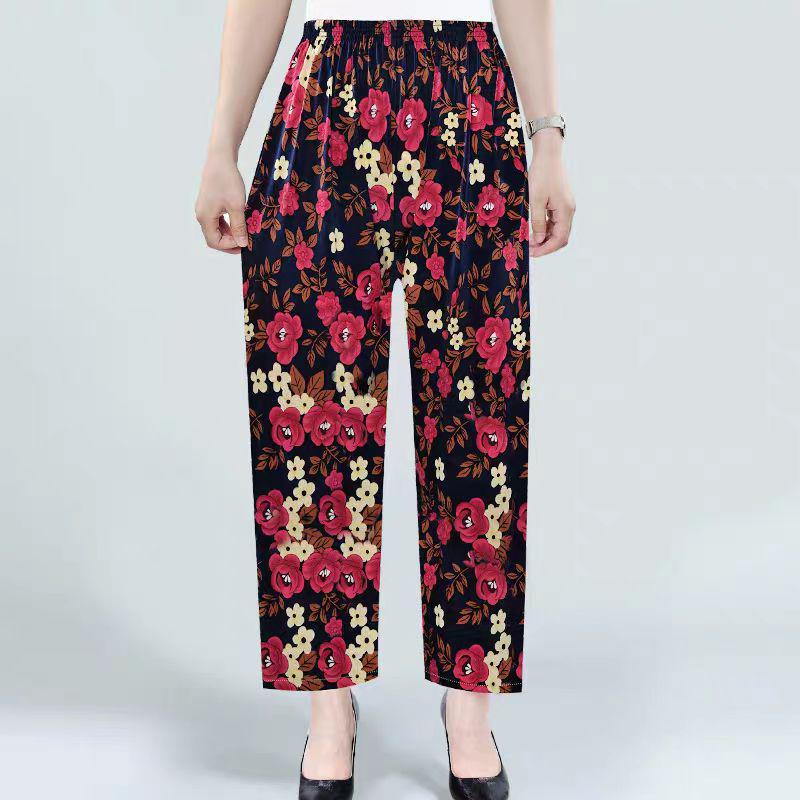 

Женские летние брюки из ледяного шелка, защищающие от комаров, свободного кроя 90-160 Pounds Universal