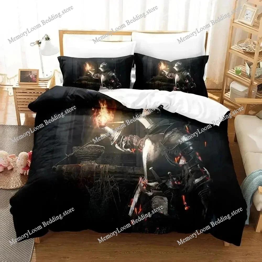 Dark Souls Bedding Set Single Twin Full Queen King Size 3D Print Bed Set Adult Kid Bedroom Fashion Duvetcover Sets