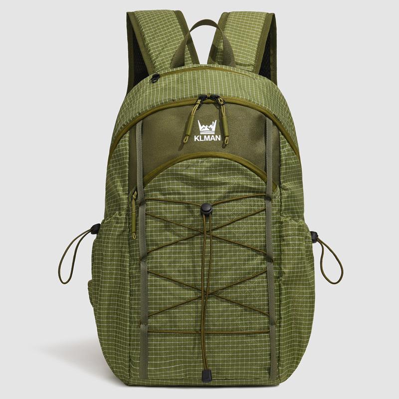 Schultasche Große Kapazität Karomuster Bergsteiger Umhängetasche Wanderrucksack Wasserdicht Neu Verschleißfest Outdoor Leichter Rucksack