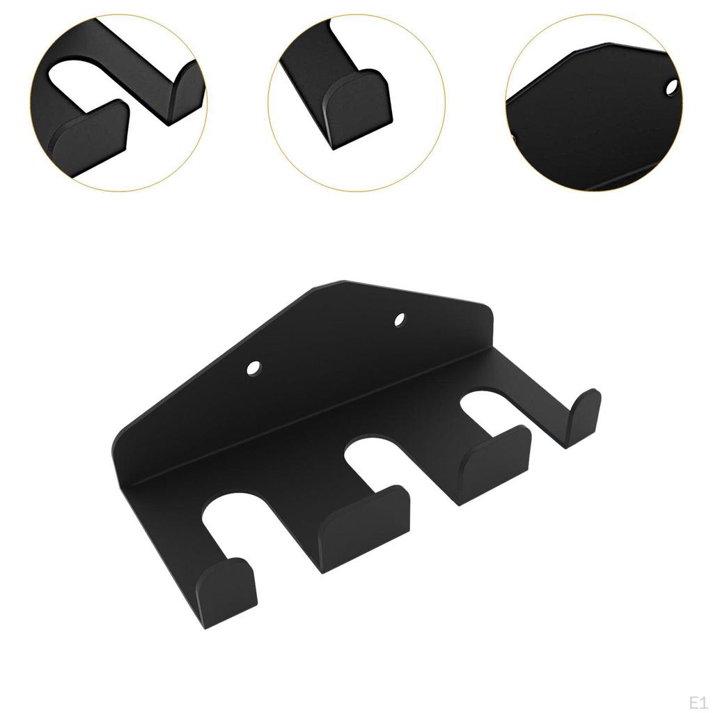 Barbell Hanger, Garage Gym Bar Wall Rack, Vertical Mount Space Saving Commercial or