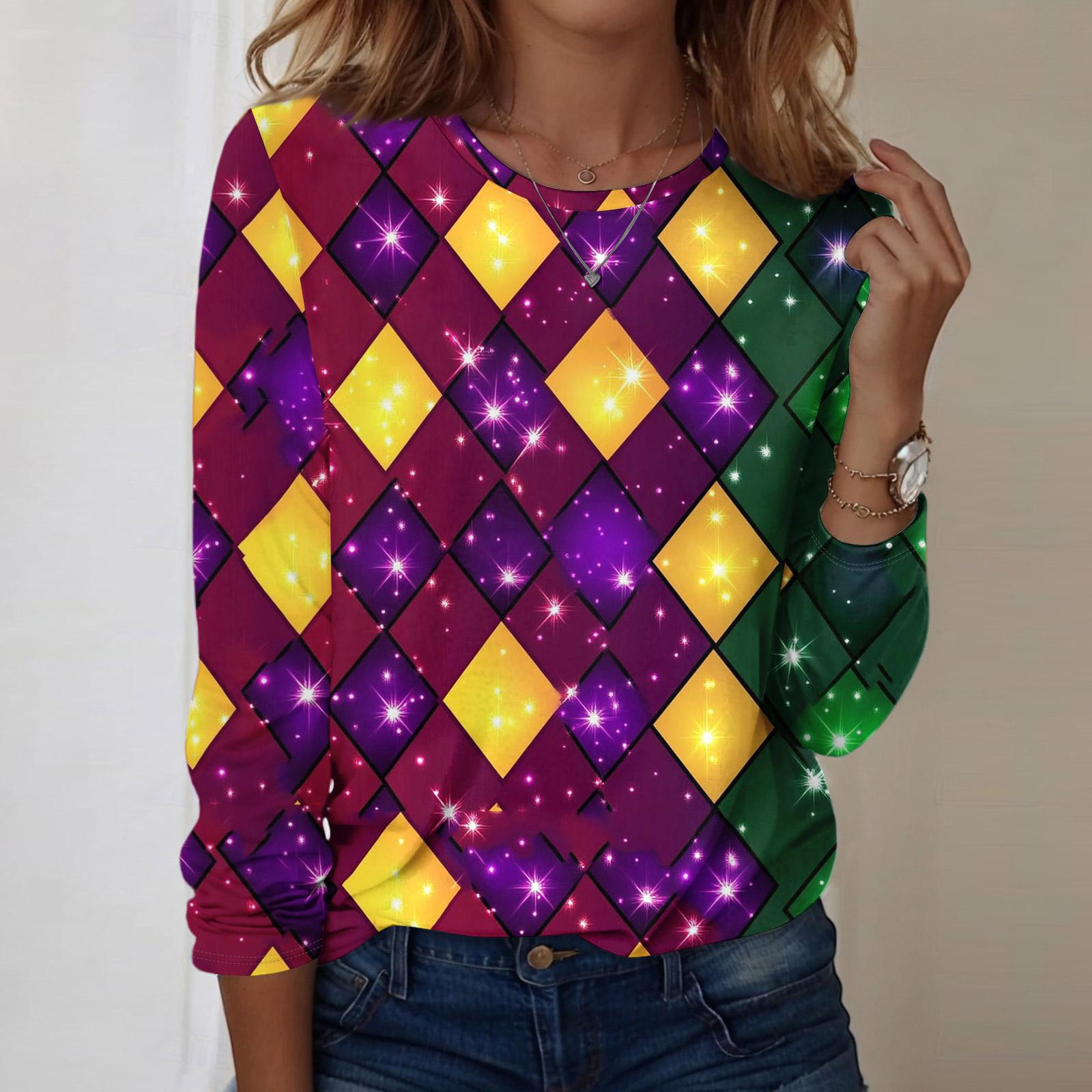 

Рубашки с длинным рукавом для женщин, милые футболки с графическим принтом, блузки, повседневные базовые топы больших размеров, пуловеры XL жёлтый