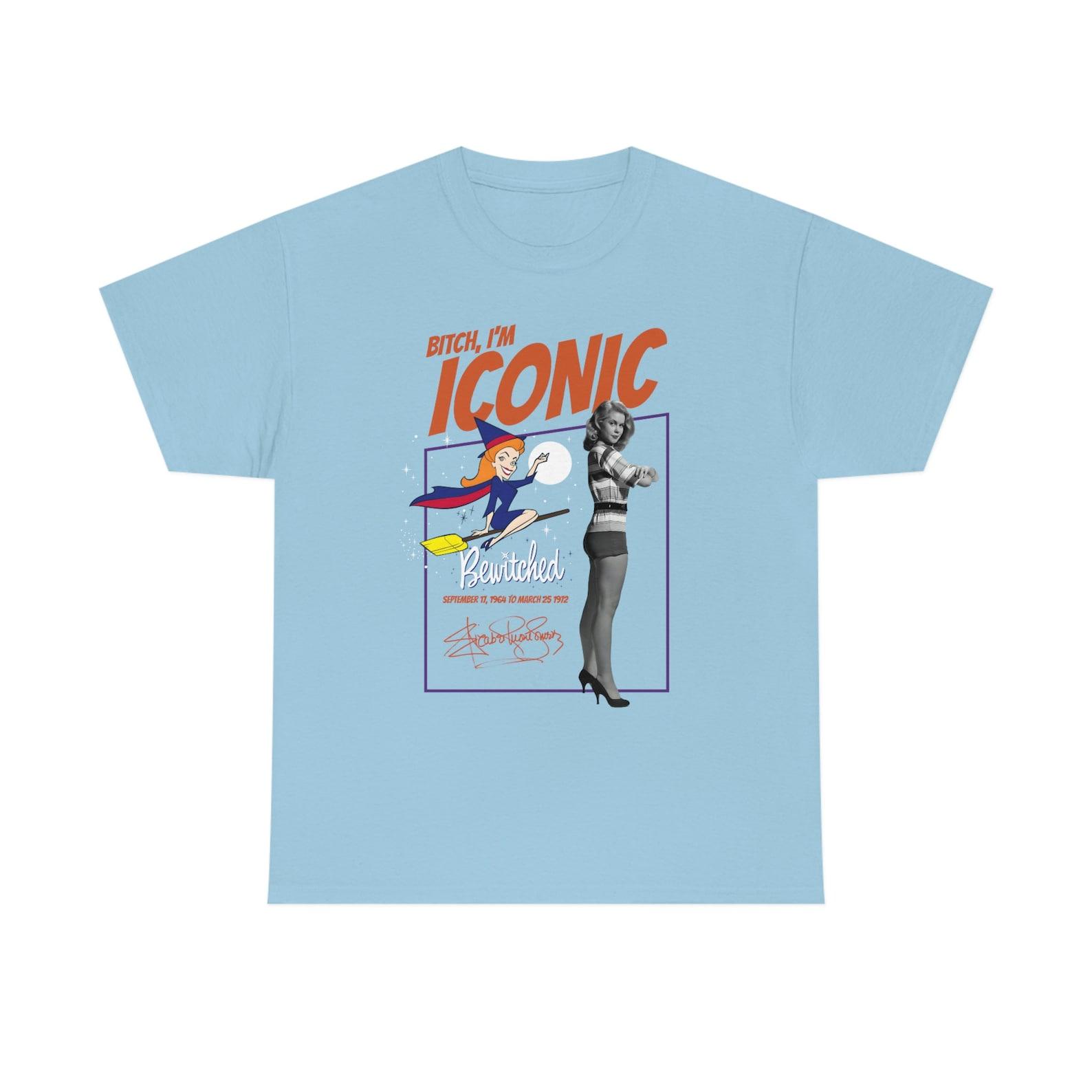 Iconic Bewitched - Elizabeth Montgomery Gildan Unisex Heavy Cotton Tee 130