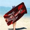 1Pc Avatar Blue Warrior Beach Towel Microfiber Beach Towel Thin Absorbent For Beach Swimming Yoga Bath Sports 0917284