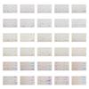 10 Stück Aurora Eyeliner Augenbrauen Tattoo Aufkleber Wasserdicht Metallische Make-up Patches Gesichtskunst