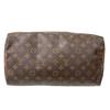 Used Louis Vuitton Monogram Speedy 35 M41524 Boston Bag Canvas Brown Authentic 1221