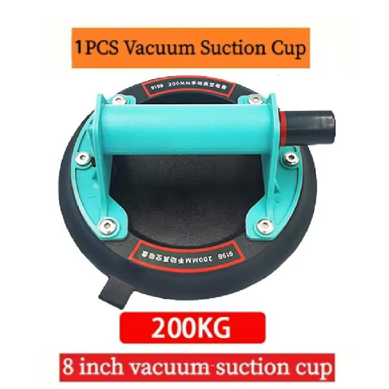 New Vacuum Suction Cup 200kg Loading Capacity Heavy Duty Vacuum Spreader for Tile Adsorption Granite Glass Lifting 8/14 Inch Cup
