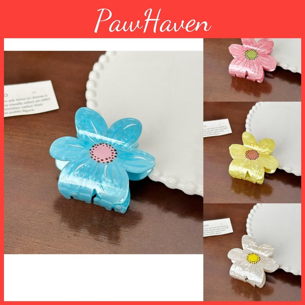 Hair Flower Vibrant Claw Clips Made Of Durable Acrylic Material Perfect For Women Fashiondriven