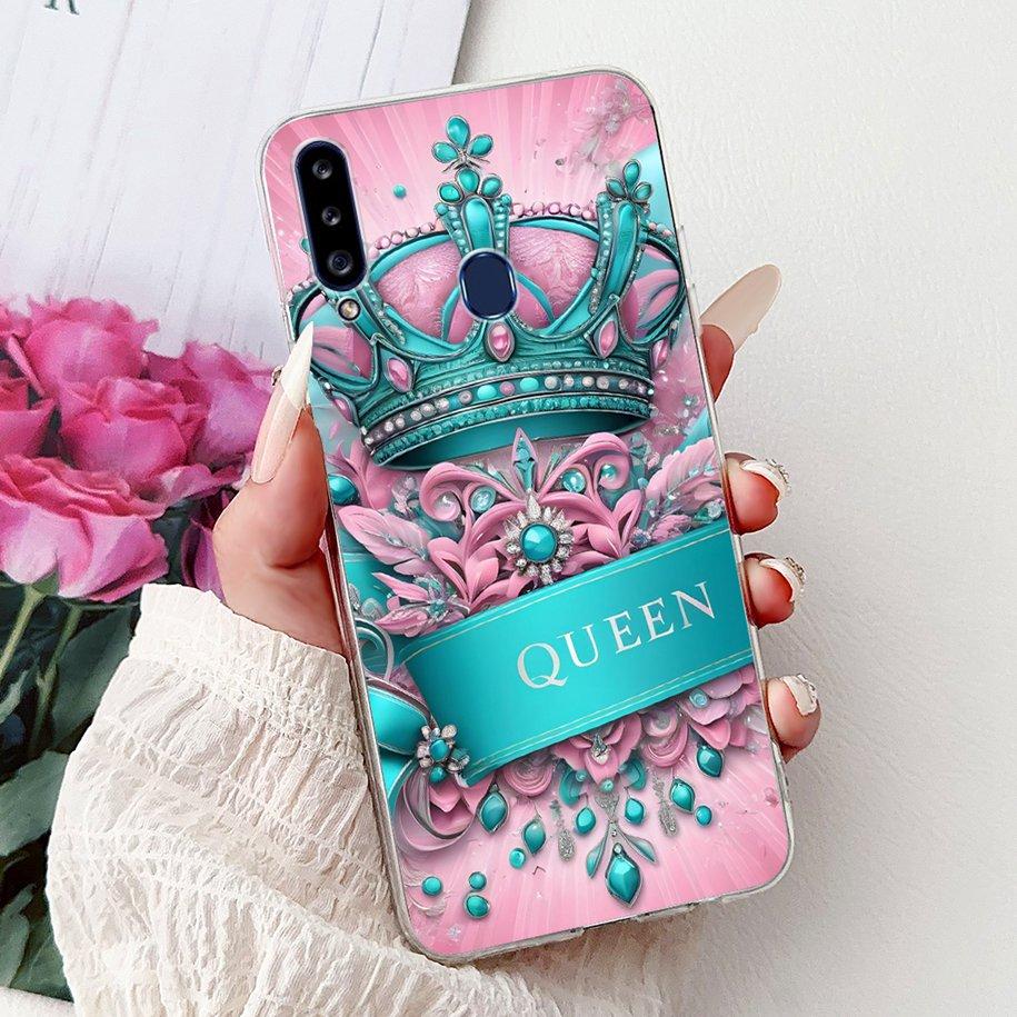 Case For Samsung Galaxy A20 A20e A20s Cover Fashion Flower Butterfly Soft Silicone Clear Bumper For Samsung A30 A 30 A 20 Covers