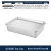 Aokewen 304 SS Deep Square Drain & Filter Basin