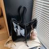 Duffy Pendant Large Capacity Pu Shoulder Bag For Women With Inner Zip Pocket For Work