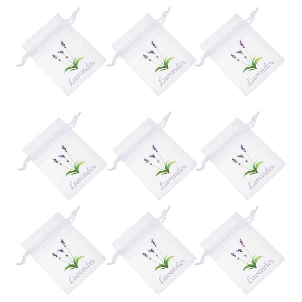 20 Pcs Empty Sachet Bag Jewelry Pouches Sacks Dried Flower Storage Bags Lavender Container Embroidered Gauze Sachets