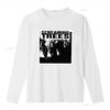 Vintage Grunge Screaming Trees Zespół Rockowy Czarno-Biały Nadruk Casualowa Koszulka vintage Prana graficzna Rozciągliwy