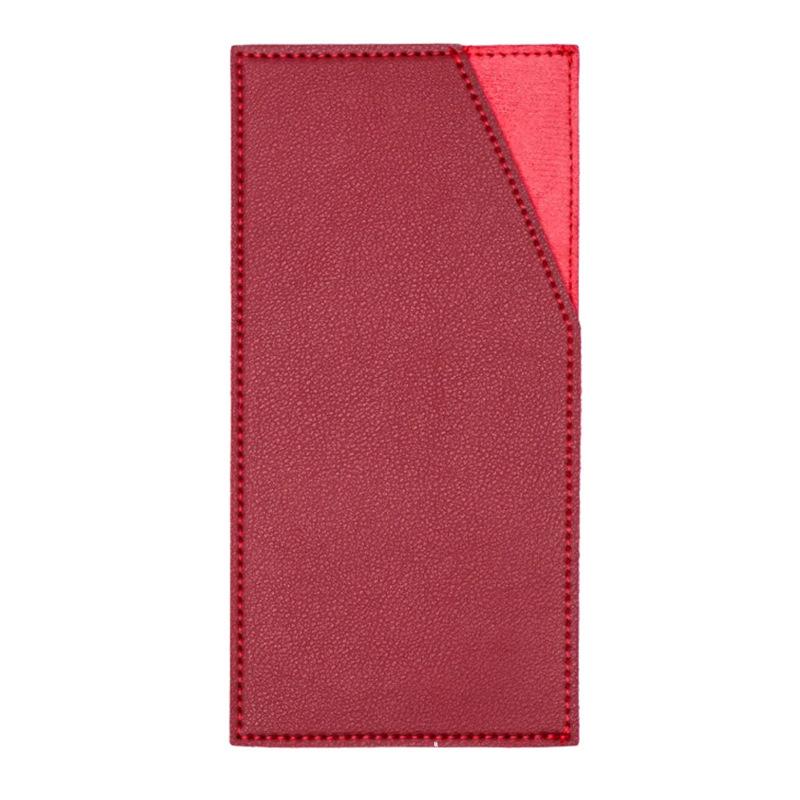 Porta Passaporto e Carte in Ecopelle PU - Stile Lungo Organizzatore per Banconote, Borsa Portatile di Sicurezza