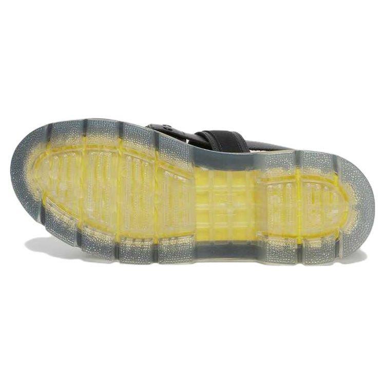 Dr. Martens Leather Versatile Fashion Sandals Unisex Sandals Black 27298001