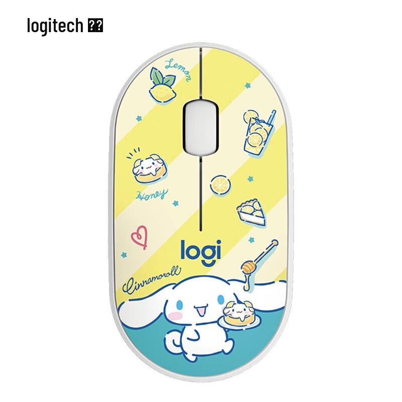 

Logitech Pebble M350 Wireless Bluetooth Silent Mouse, Cinnamoroll Edition