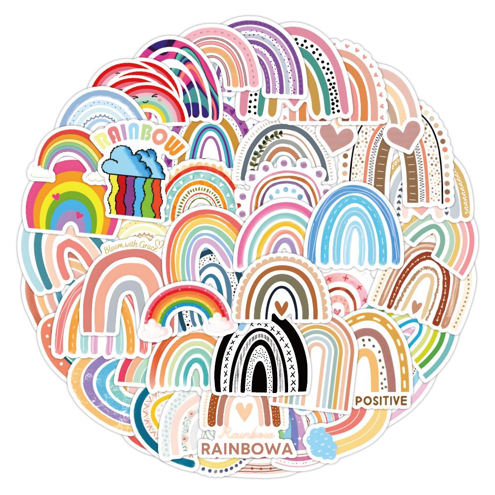 

60 Новых Цветных Дудл Наклеек Декоративные Шлем Мобильный Чемодан Персонализированные Водонепроницаемые Наклейки