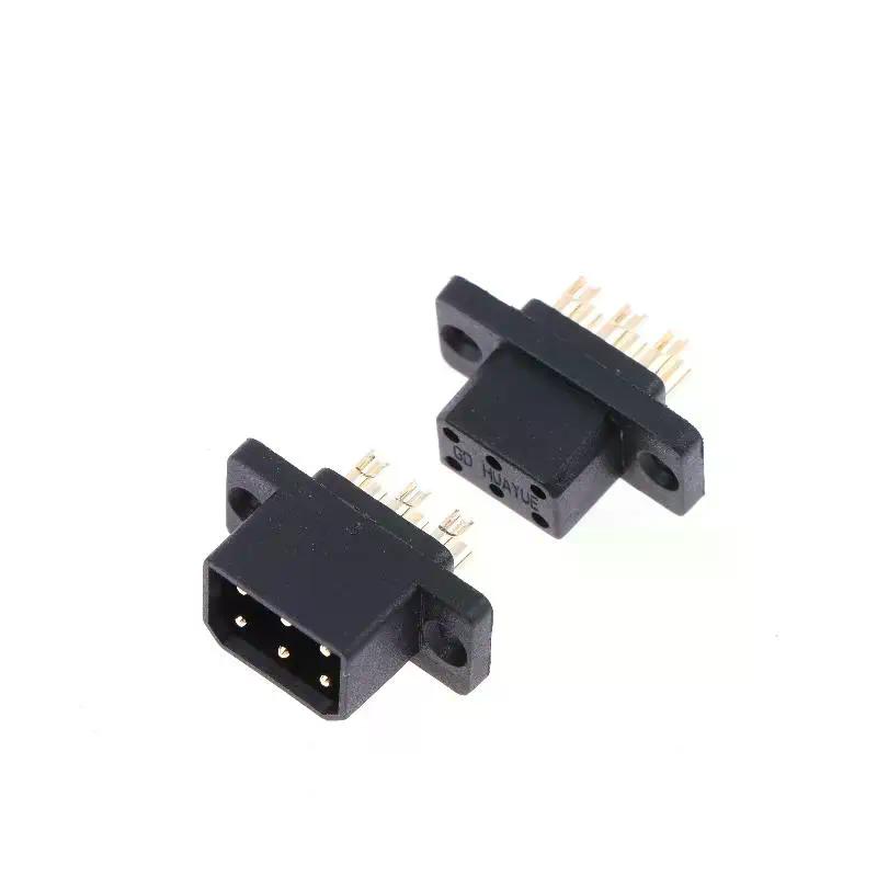 1/5 Pairs 5A Rated Current RC Model Motor Servo Connector 6P/12P Male Female Plug With Anti-Reverse Insertion Function