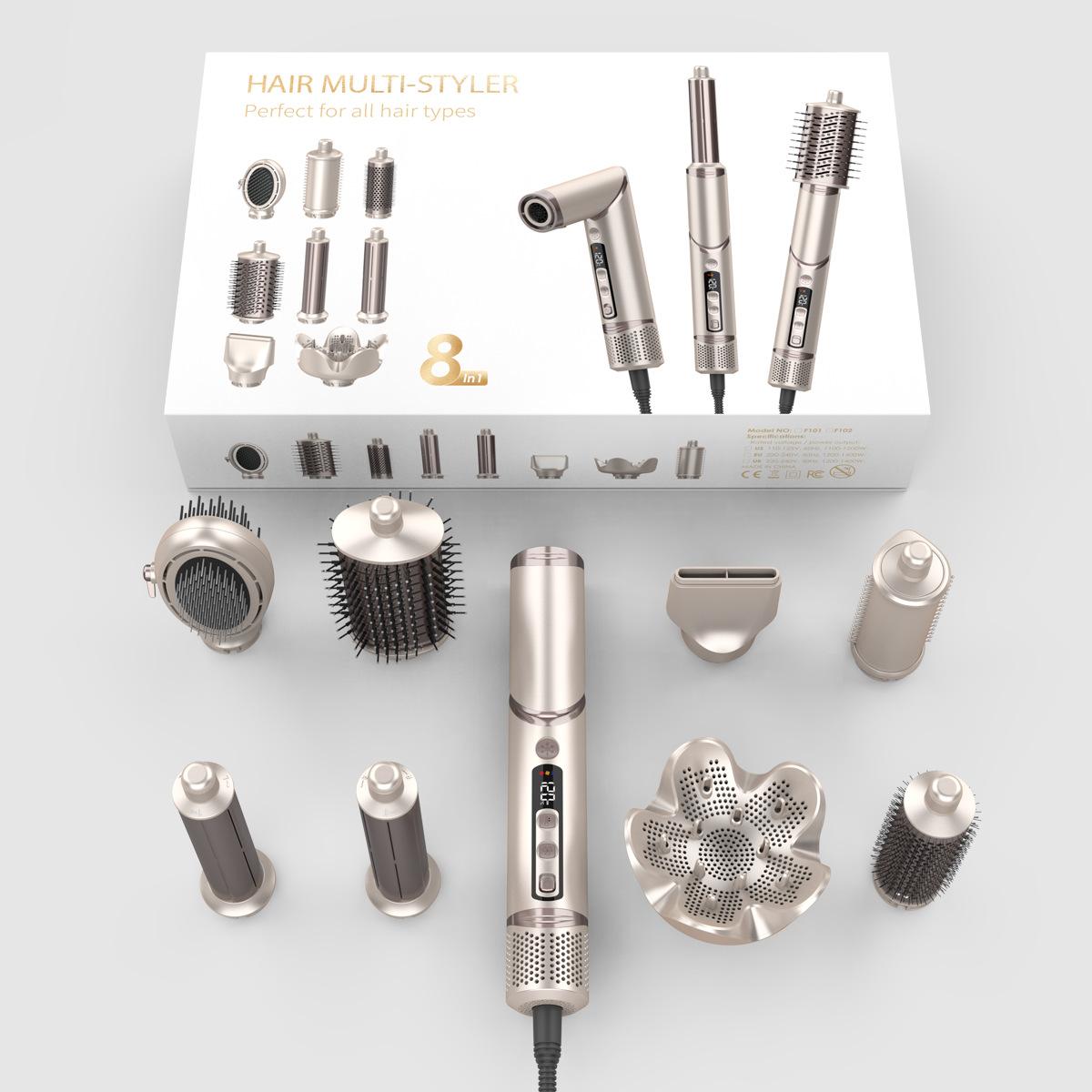 

Высокоскоростной набор «все в одном» для сушки волос со складной многофункциональной расческой EU