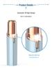 Women's Portable Lipstick-Style Electric Shaver for Painless Hair Removal