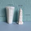 3D Lighthouse Silicone Moulds Candle Molds Cake Molds Ornament Molds Epoxy Resin Molds Plasters Molds for Candle Making