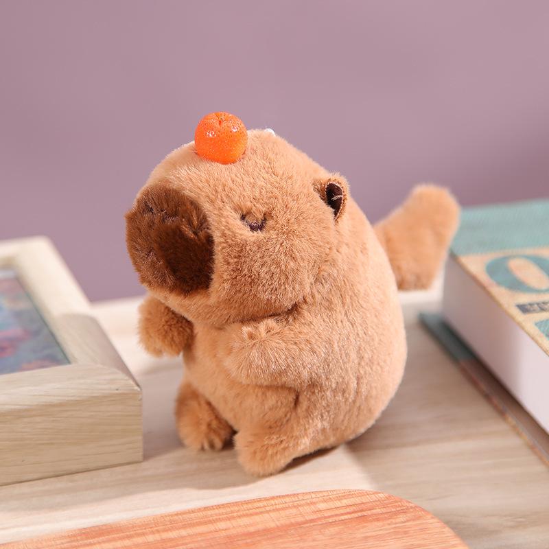 Wagging Tail Puppy & Meowing Cat Plush Toy Pendant