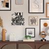 You Are My Sunshine Metal Sign - Rustproof Wall Art for Indoor/Outdoor Decor - Inspirational Quote for Living Room Hangings