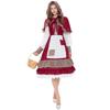 Charming Adult Cosplay Little Red Riding Hood Costume For Halloween Parties And Events