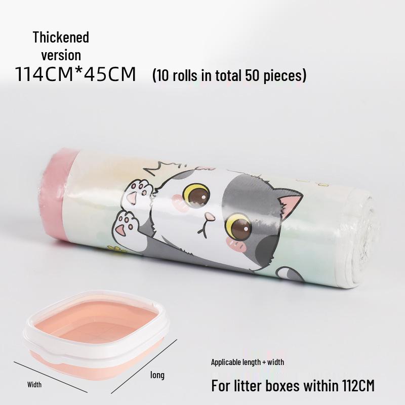 Απορρίψιμες Σακούλες Καθαρισμού & Σακούλες με Κορδόνι για Άμμο Γάτας