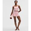 Lululemon EBB To Street SCoop NeCk Cropped Tank Top  Light Support  B C Cup Pink Pearl Pink Pearl