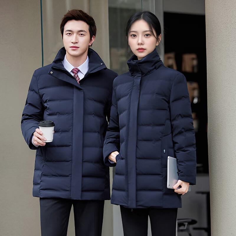 Terman Unisex Graphene Warm Down Jacket with Detachable Hood