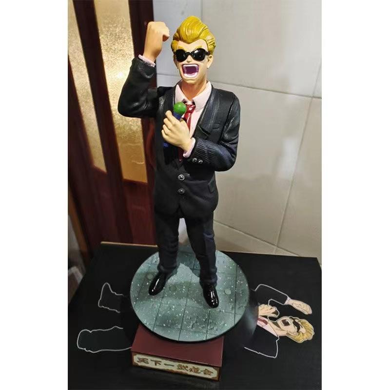 15-21cm Anime Drogan Boll Red Ribbon Army Figures Commander Red General Blue Action Figure Pvc Statue Collection Toys Model Gift