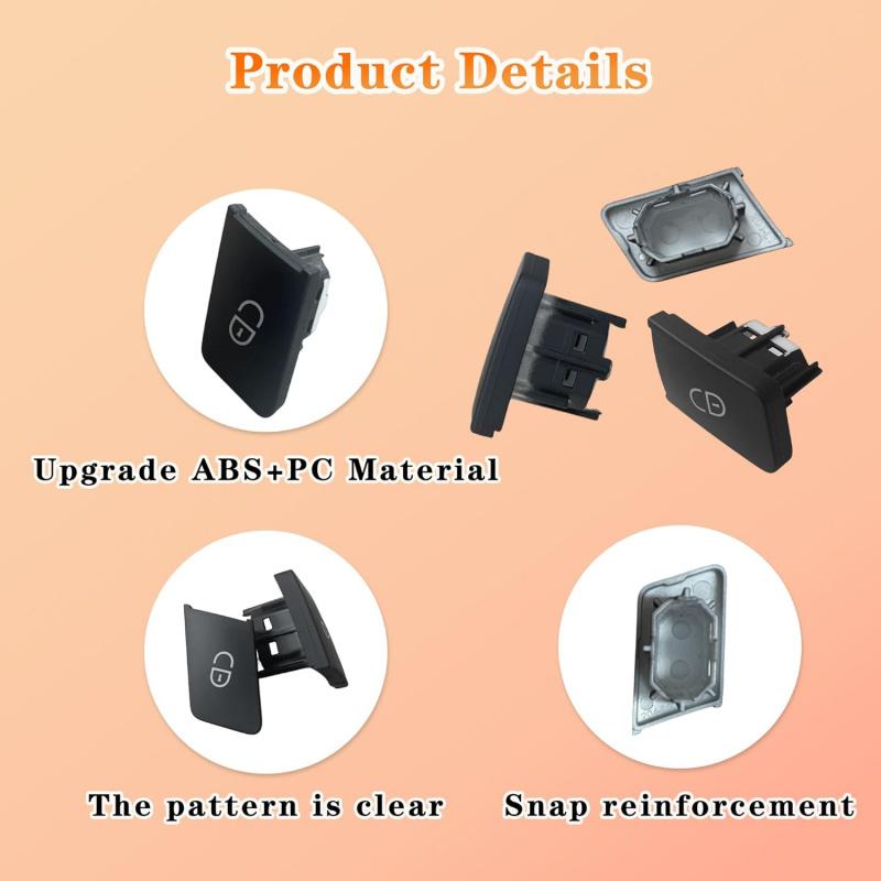 Front Door Lock Buttons Switch Replace for Mercedes Benz C-Class E-Class GLK W204 W207 W212 W166 W176 2049058402 2049058502