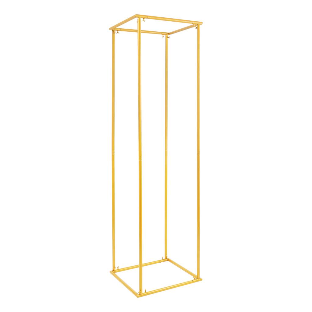 Flower Stand, Flower Display Rack Decorations for Wedding Party Event, Gold Flower Holder for Home Party Wedding Decorations