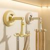 2Pcs Plastic Six Claw Hook Punch-free Cookware Spoon Storage Rack Kitchen Utensil Holder  for Home