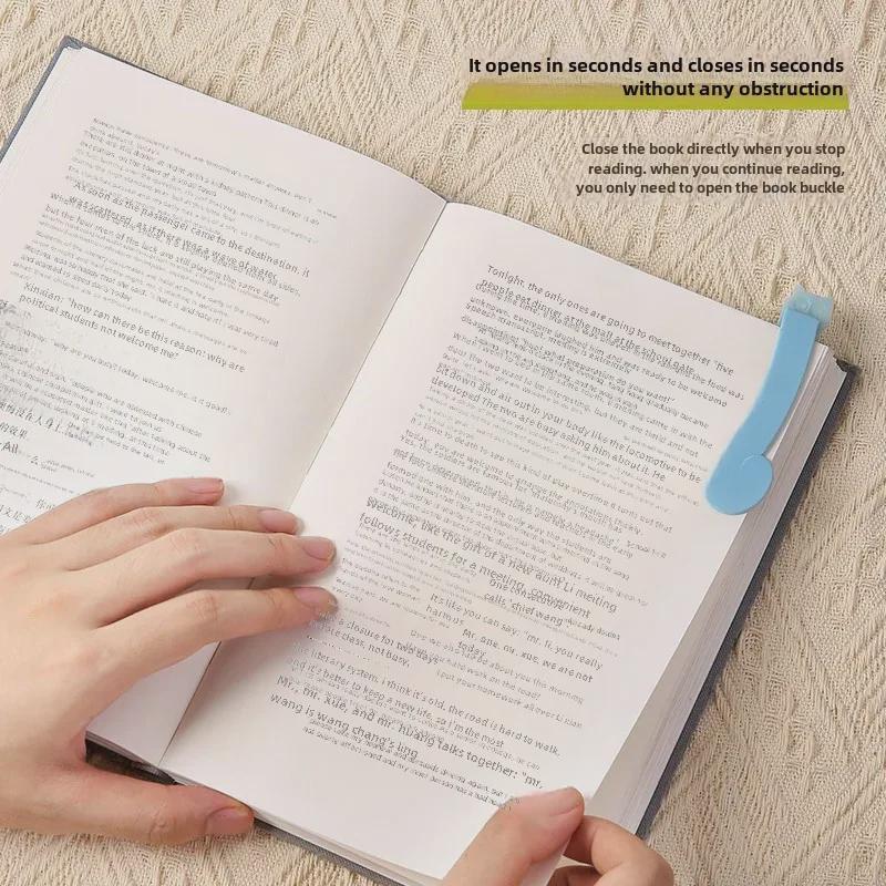 Home Use Multi-Functional Silicone Bookmark: Non-Deformable, Simple, Practical, Ideal for Students