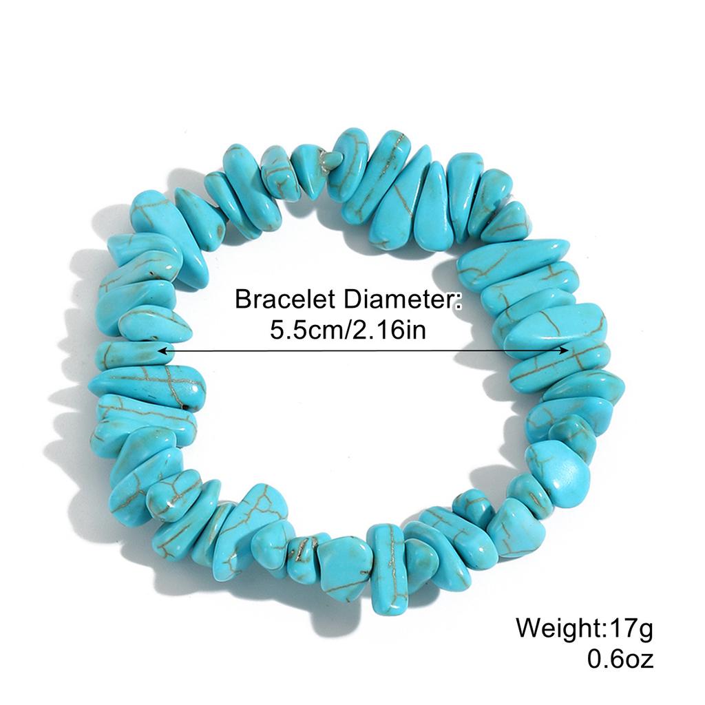 Beaded Bracelet Ladies Set Bohemian Ethnic Turquoise Bracelet