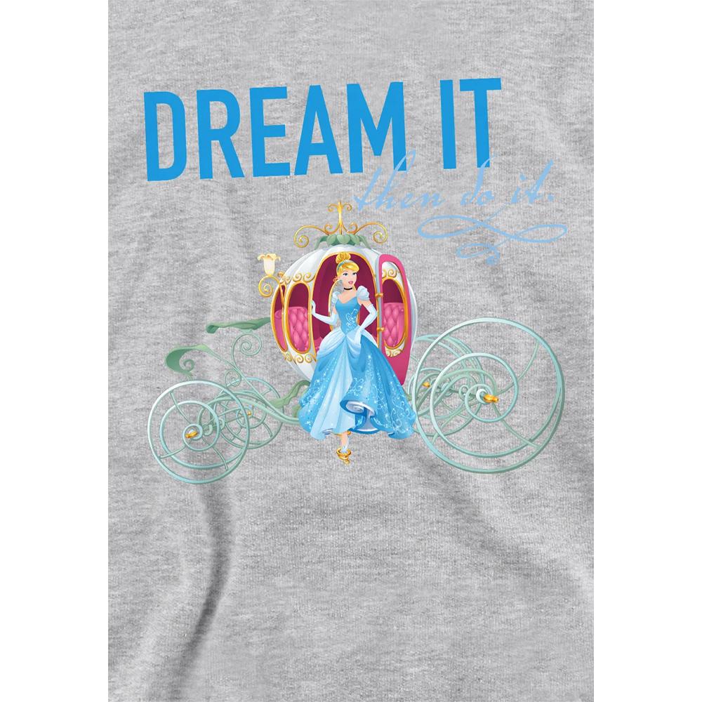 Cinderella Childrens/Kids Dream It, Then Do It Pumpkin Coach Heather Hoodie