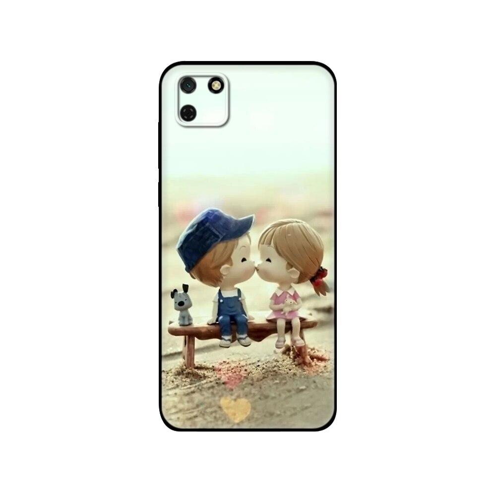 For HONOR 9S Case 5.45" Soft Silicon Tpu Phone Cover On Huawei Honor 9S 9 S DUA-LX9 Back Funda Black Tpu Case