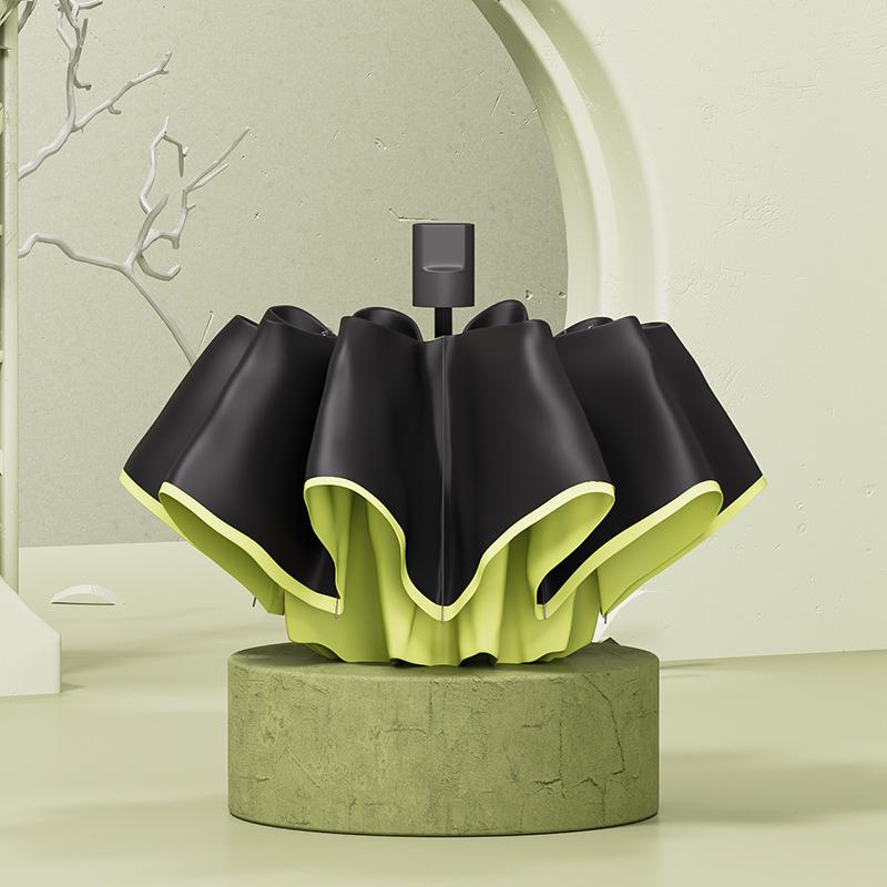 

Автоматический мужской зонт Rain Enjoy с 24 спицами: Складной солнцезащитный козырек и солнцезащитный экран двойного назначения