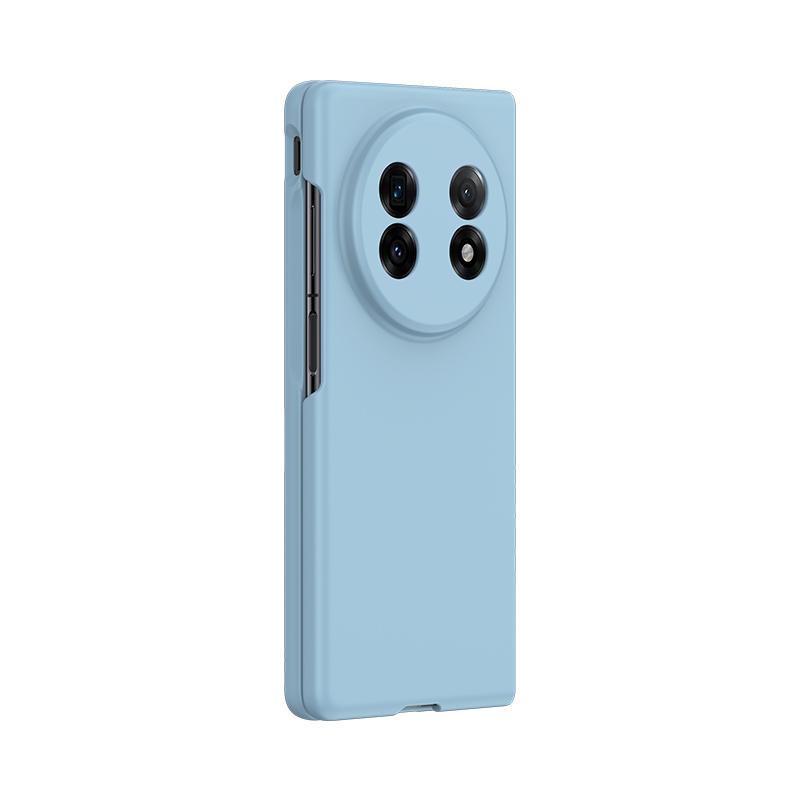 

Fashion Hand Feel Phone Case For VIVO X Fold 5 Protective PC Hard Shell Back Cover Solid pattern vivo X Fold5