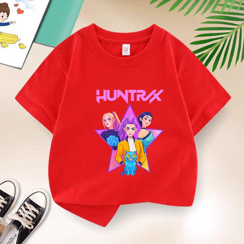 Kpop The Witch Hunt Team Turtle Planet Witch Hunter Group Short-Sleeve Peripheral Printed T-Shirt