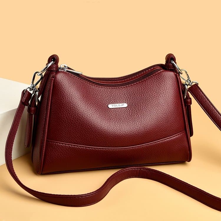 Lychee pattern messenger bag women's shoulder small square bag