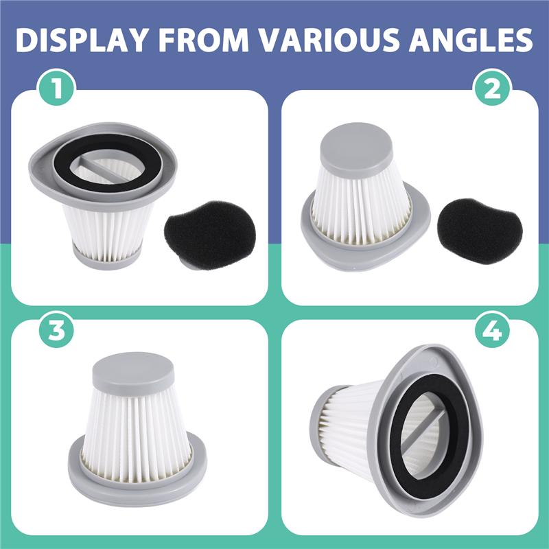 Replacement Vacuum Cleaner Parts HEPA Filter For Deerma DX118C DX128C Household Cleaning Vacuum Cleaner Accessories