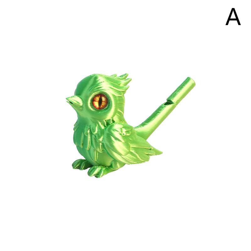 

3D-печатный свисток в виде птицы для украшения дома и рабочего стола, музыкальный инструмент с водяным впрыском, декоративный свисток