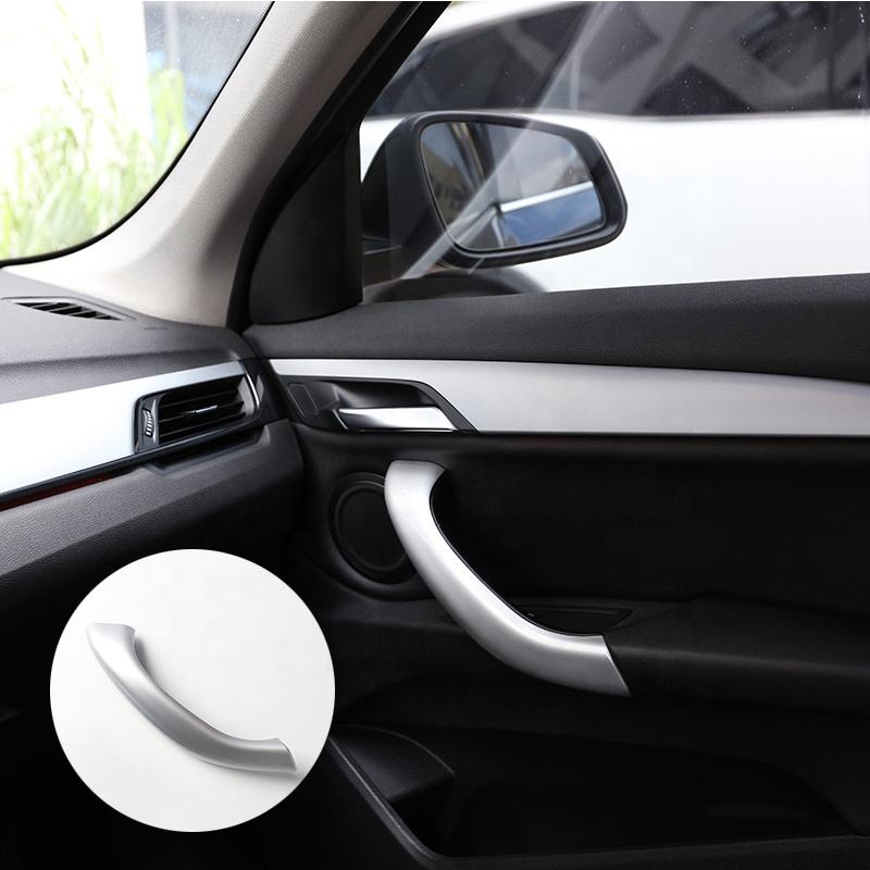 Car Left Right Interior Door Pull Handle Outer Cover Trim Replacement for BMW X1 F48 F49